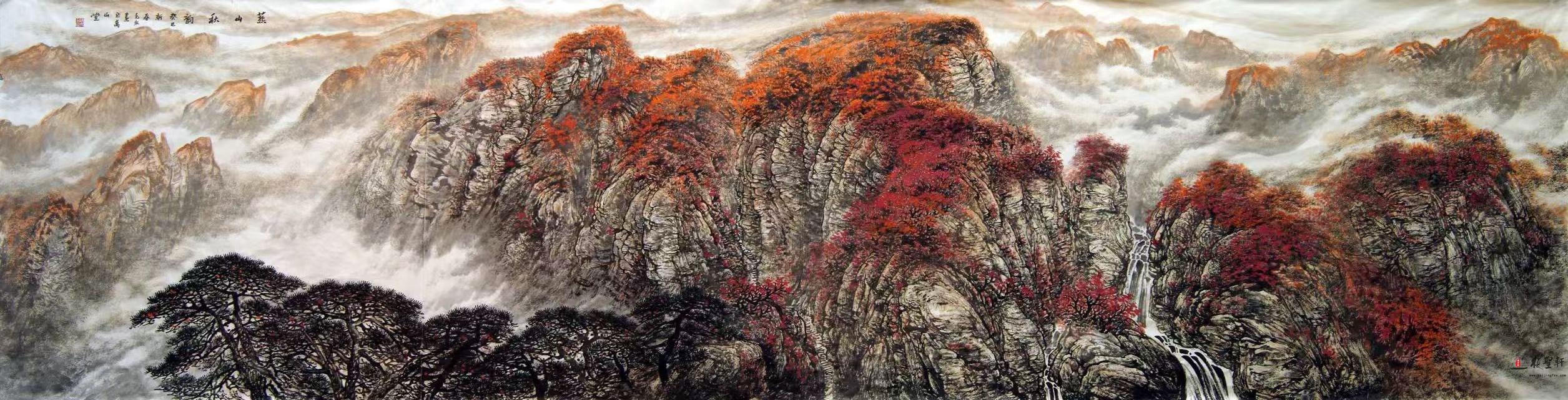 陈克永  山水《燕山秋韵》